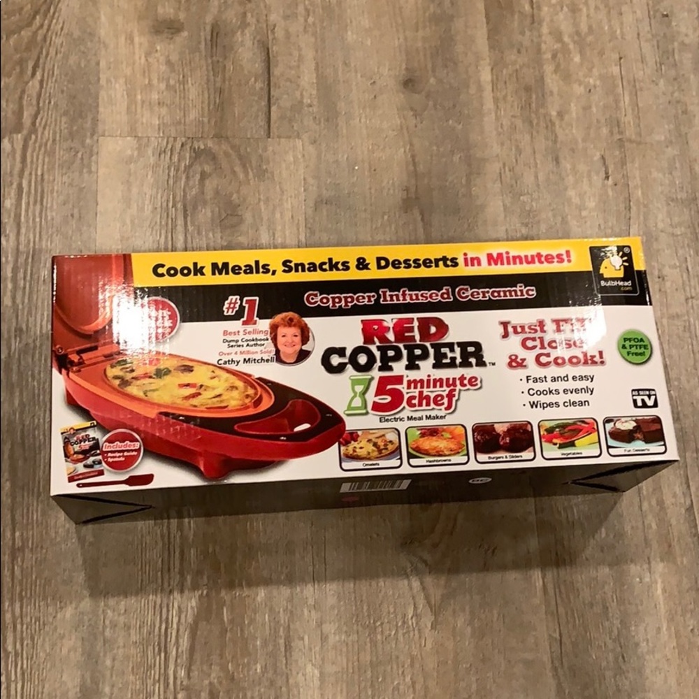 Red Copper 5 Minute Chef